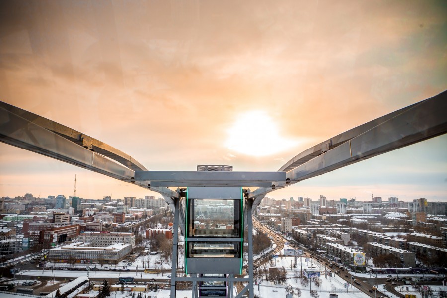 Колесо обозрения в Челябинске