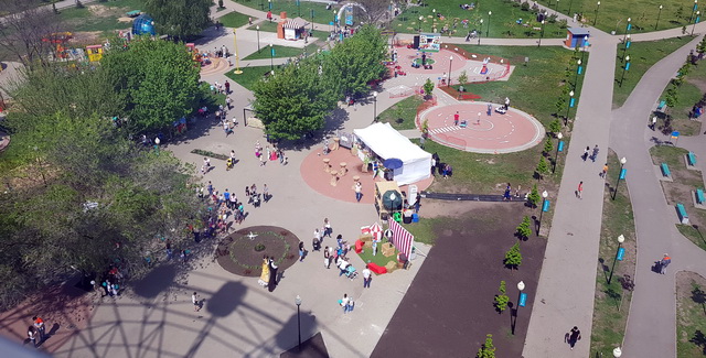 Колесо обозрения в Воронеже