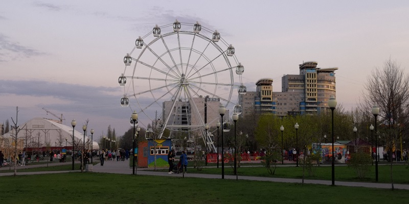 Колесо обозрения в Воронеже
