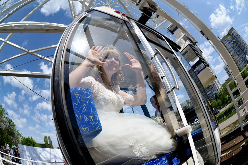 Колесо обозрения в Воронеже