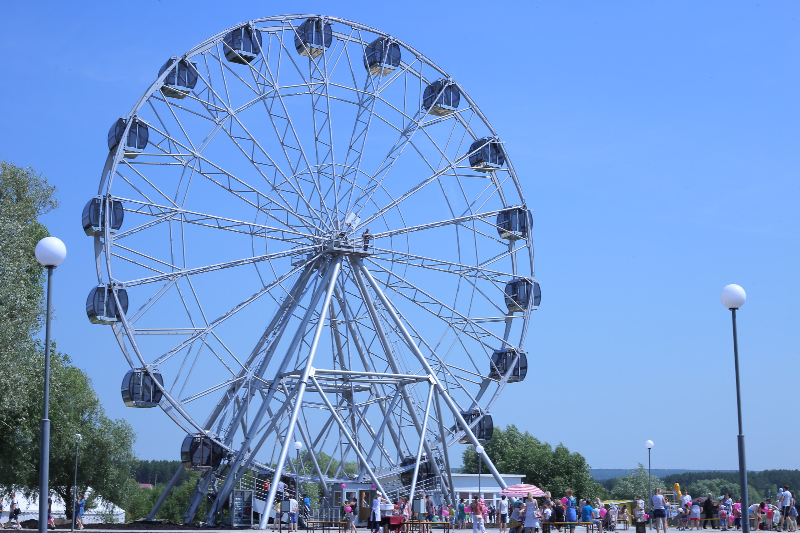 Колесо обозрения в Пензе