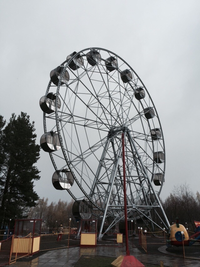 Проект колеса обозрения