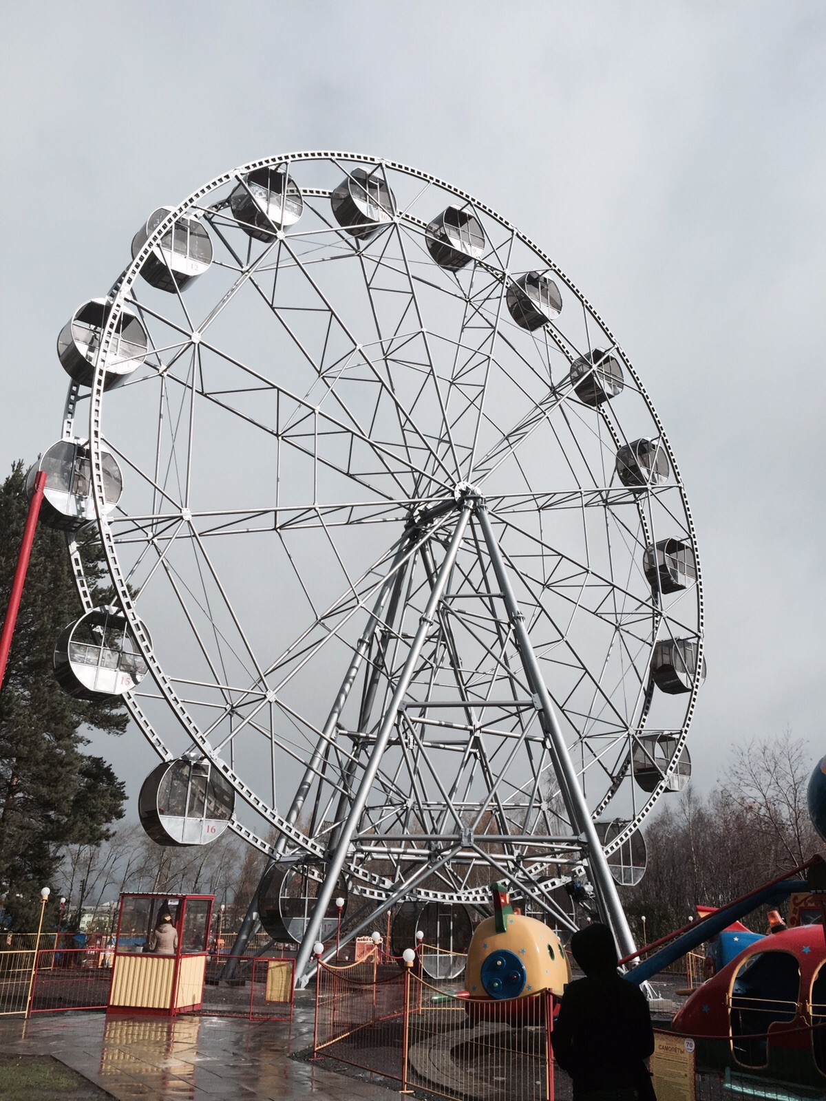 Проект колеса обозрения