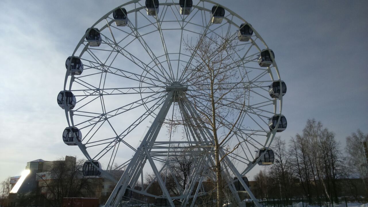 Колесо обозрения в Пышме