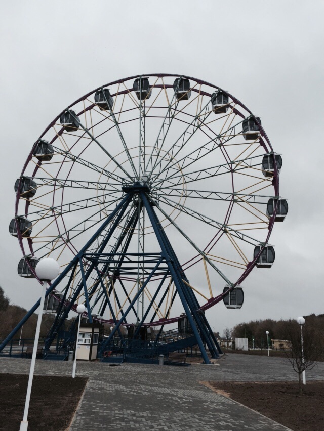 Колесо обозрения в Рязане