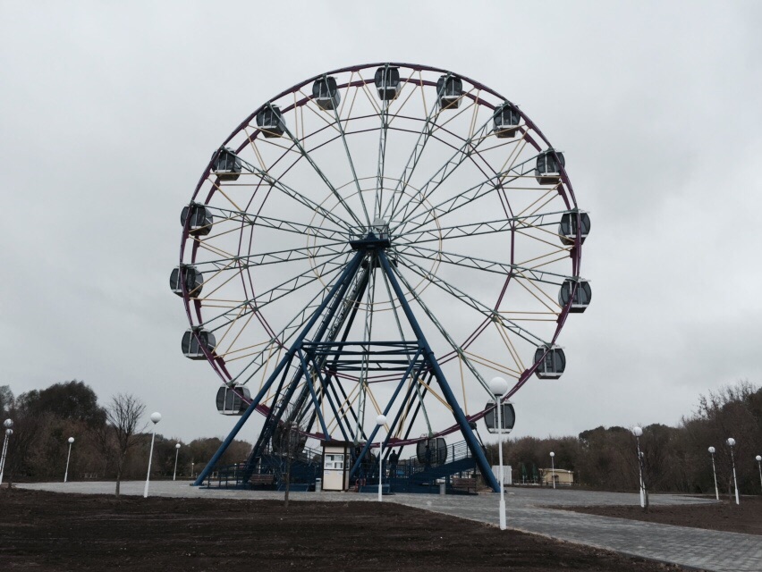 Колесо обозрения в Рязане