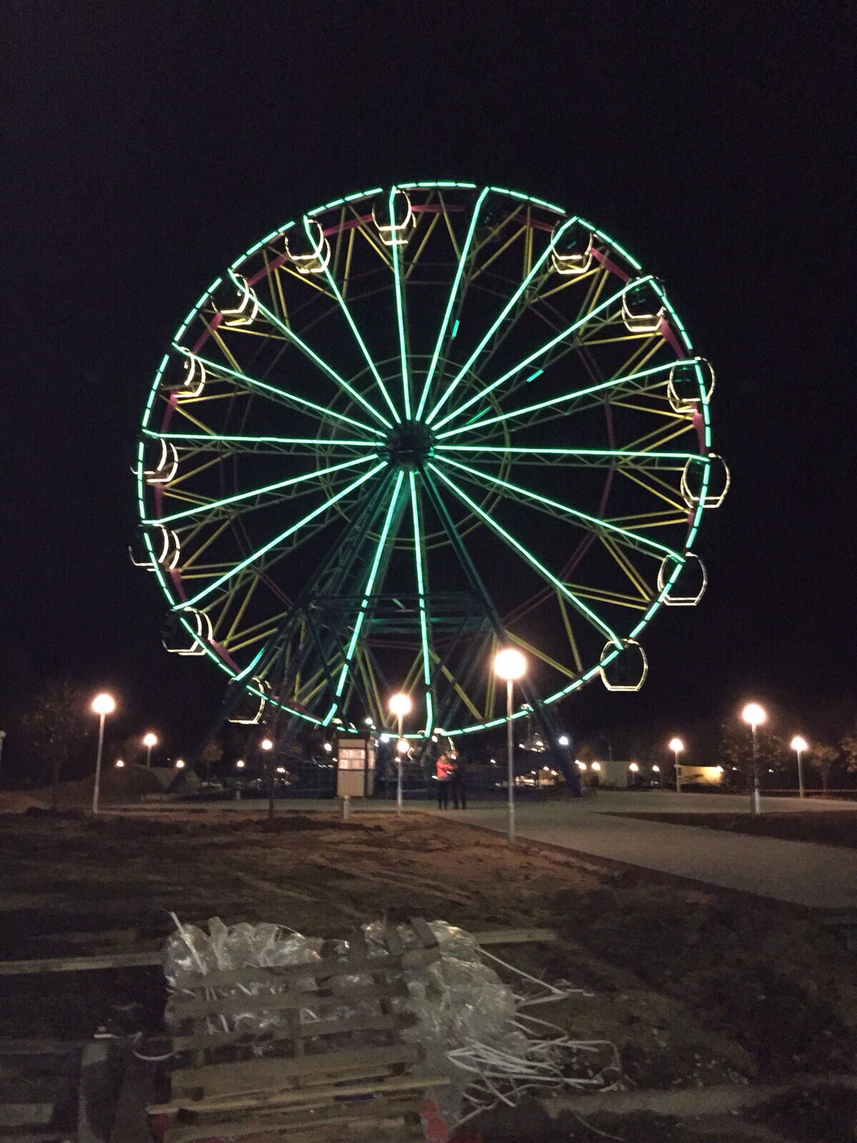 Колесо обозрения в Рязане