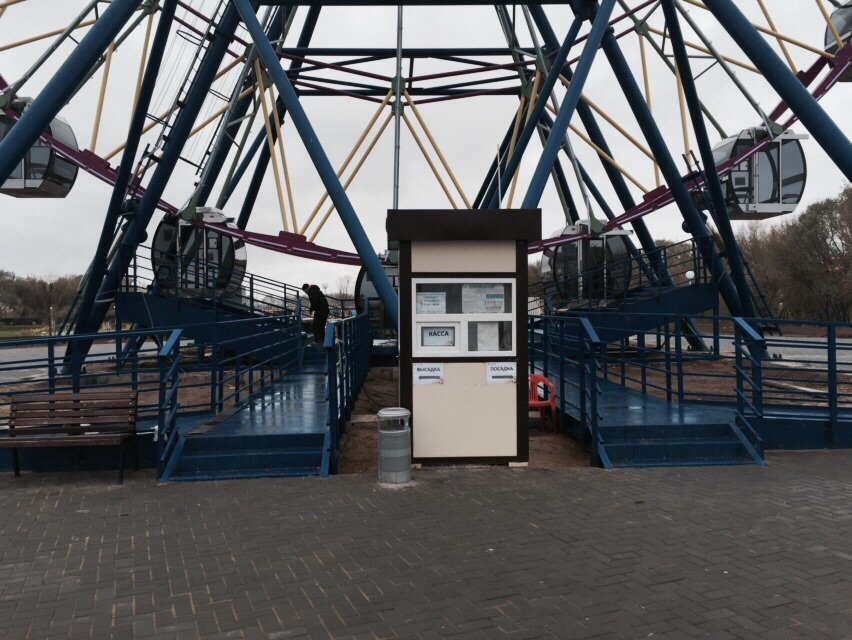 Колесо обозрения в Рязане