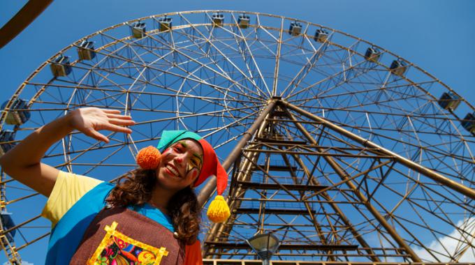 Колесо обозрения в Сочи Парке