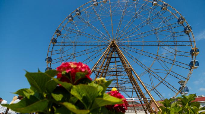 Колесо обозрения в Сочи Парке