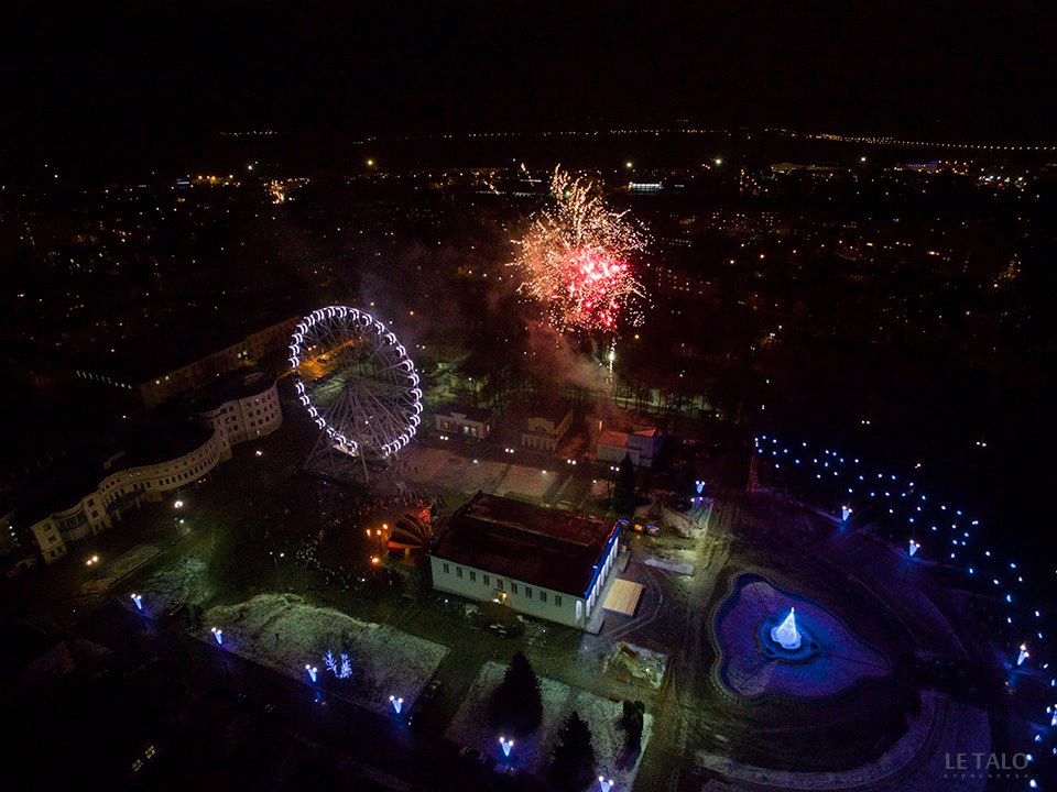 Колесо обозрения во Владимире